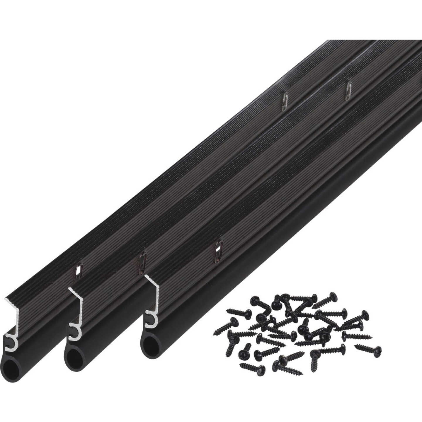 M-D Building Products Bronze Aluminum and Vinyl Screw-on Top and Sides Door Seal Kit Image 6