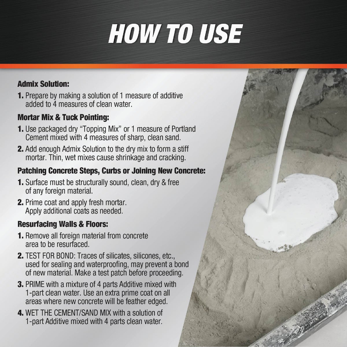 DAP 1 Qt. Concrete Bonding Additive, White Image 5