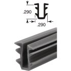 Prime Line 19/64 In. Glass Glazing Channel Image 1