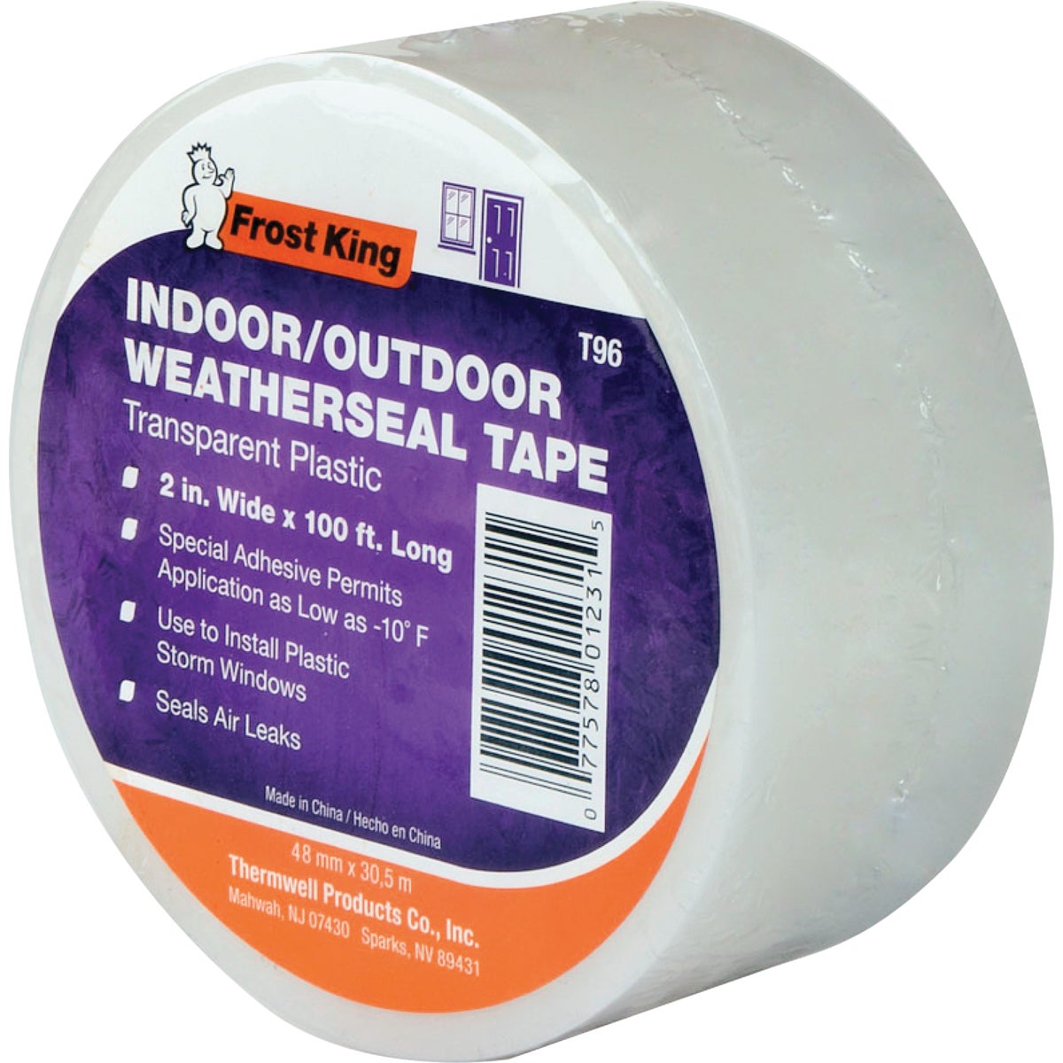 Frost King 1-7/8 In. x 100 Ft. Clear Weatherseal Tape Image 3
