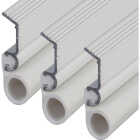 M-D Building Products White Aluminum and Vinyl Screw-on Top and Sides Door Seal Kit Image 5
