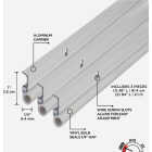 M-D Building Products White Aluminum and Vinyl Screw-on Top and Sides Door Seal Kit Image 2