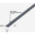 M-D Building Products 3/8" W x 3/16" T x 17' L Gray Economy Foam Window Seal for Small Gaps Image 2