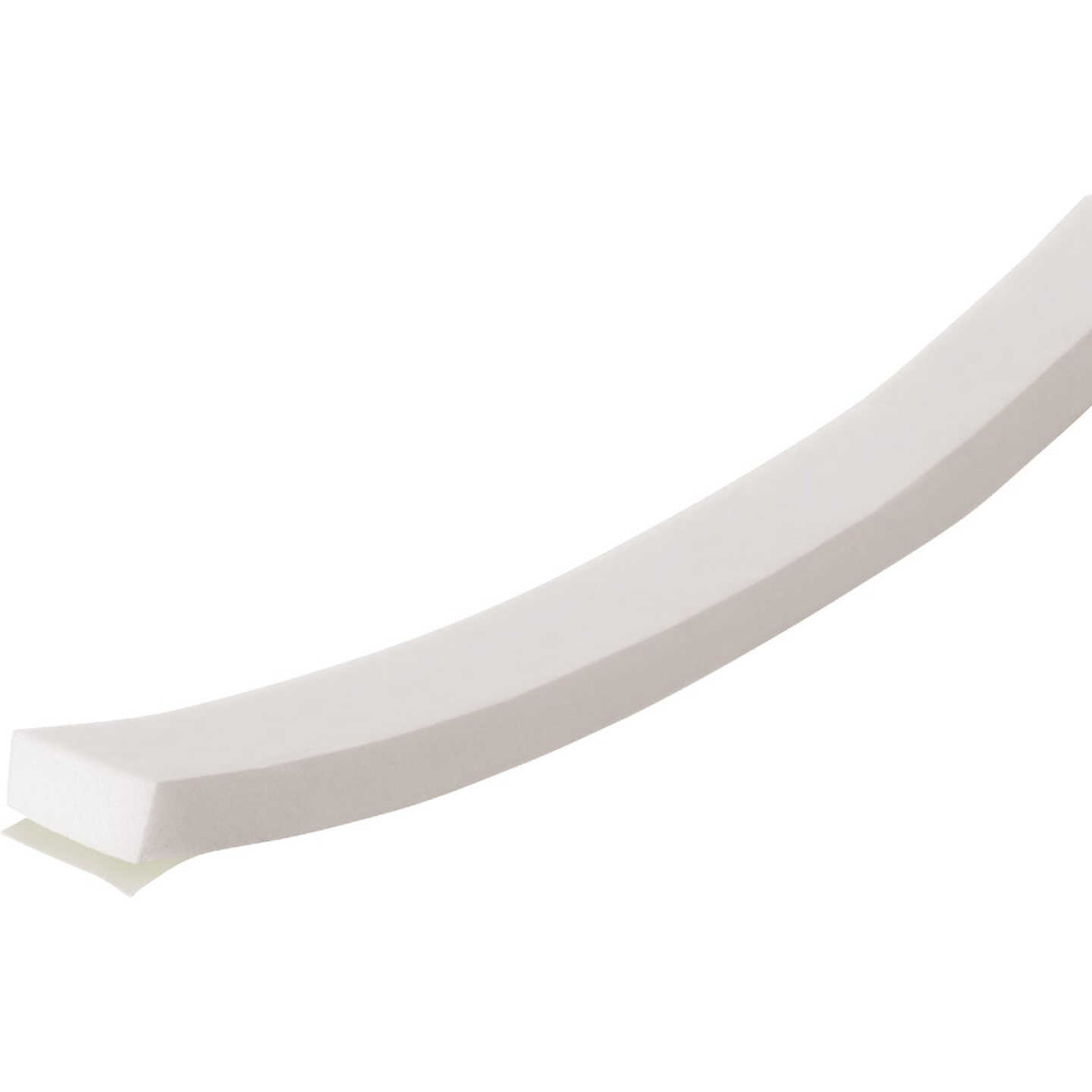 M-D Building Products 3/8 In. W x 3/16 In. H x 17 Ft. L White Foam Window Seal for Small Gaps Image 1
