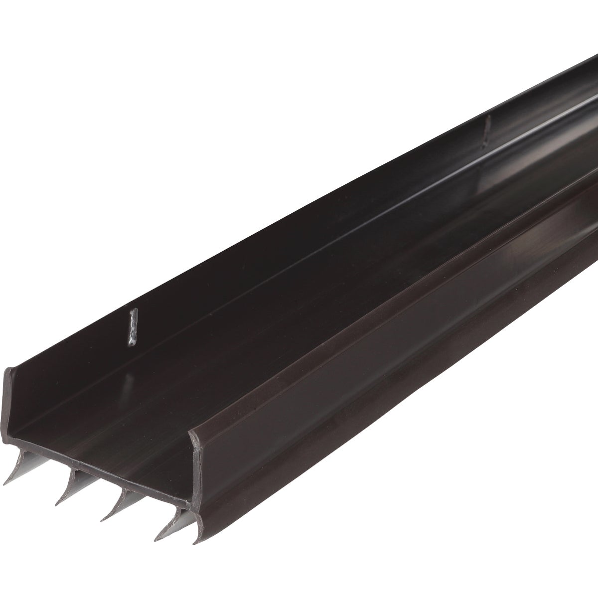 M-D Building Products 2 In. W. x 1.125 In. H. x 36 In. L. Vinyl Brown Door Bottom