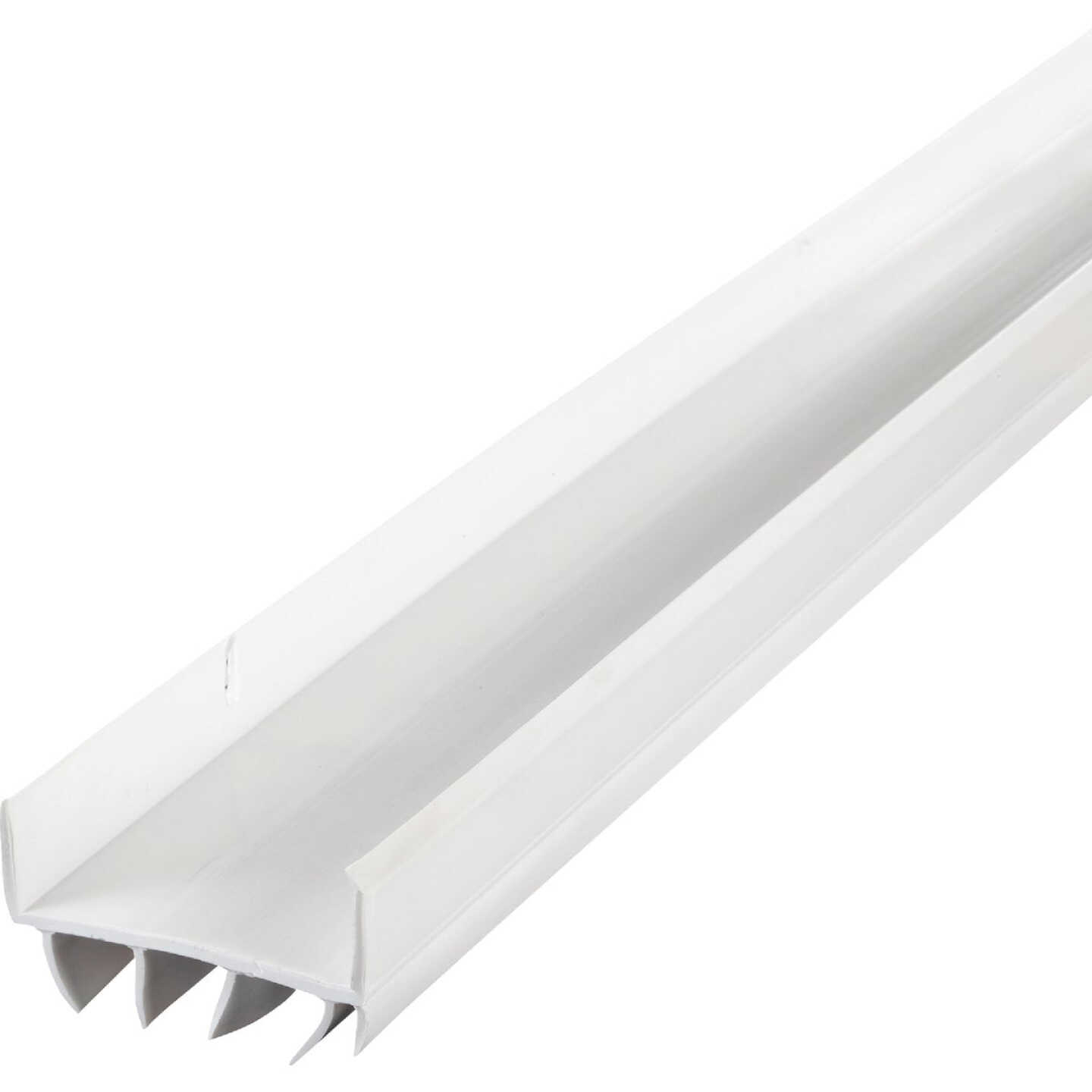 M-D Building Products 2 In. W. x 1.125 In. H. x 36 In. L. Vinyl White Door Bottom Image 1