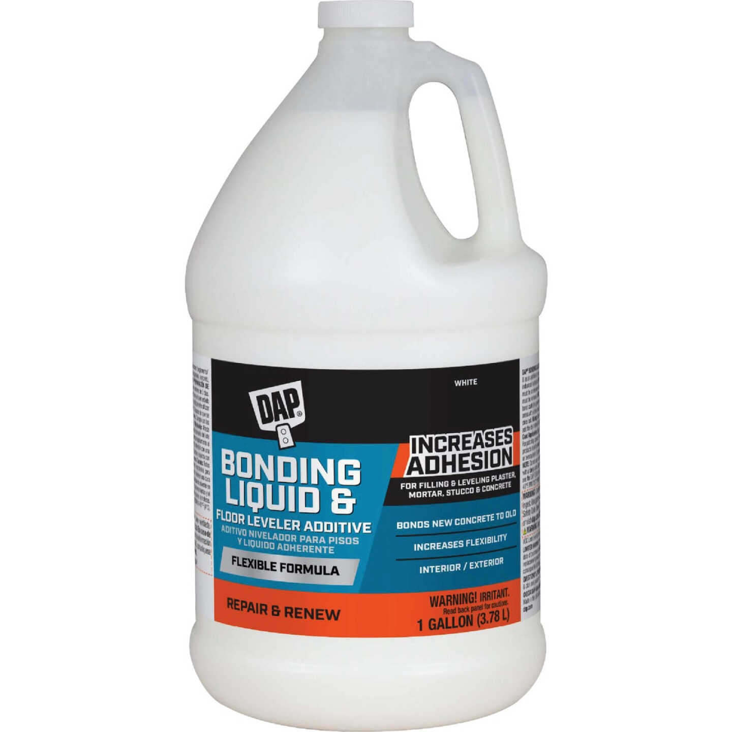 Dap 1 Gal. Bonding Liquid & Floor Leveler Additive, White Image 1