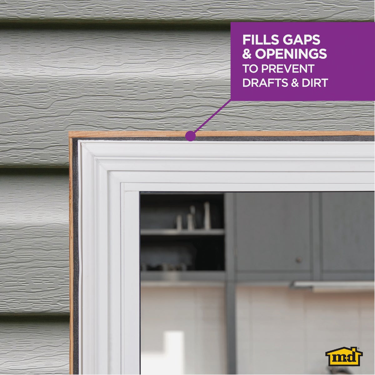 M-D Building Products 20 Ft. Gray Foam Backer Rod for Small 3/8 In. Gaps and Joints Image 3