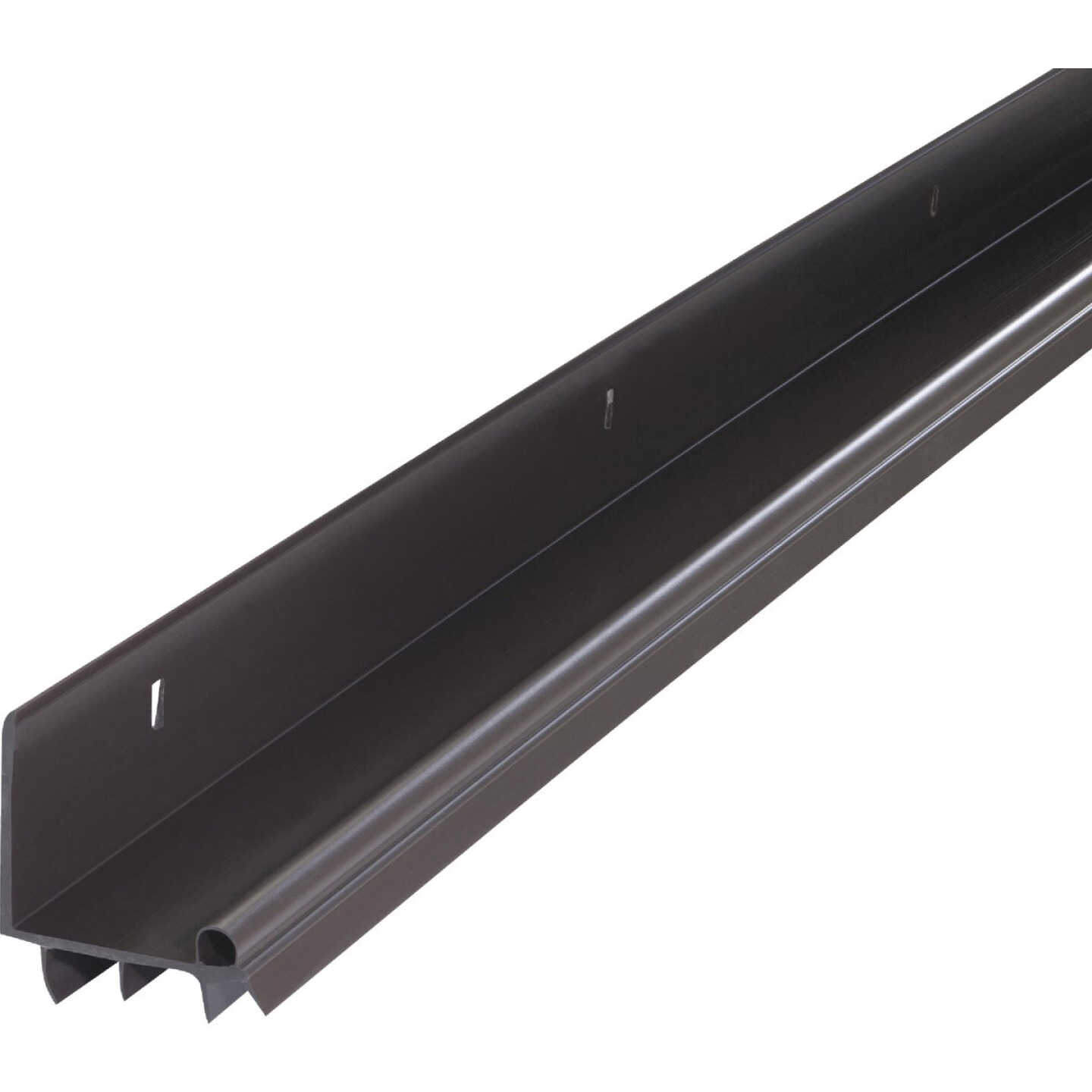 M-D Building Products 2 In. W. x 2 In. H. x 36 In. L. Vinyl Brown Door Bottom Image 1
