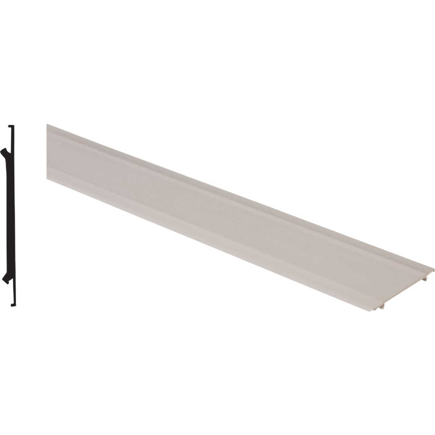 Screen-Tight 3-1/2 In. W. x 8 Ft. L. Gray Vinyl Cap Component Image 1