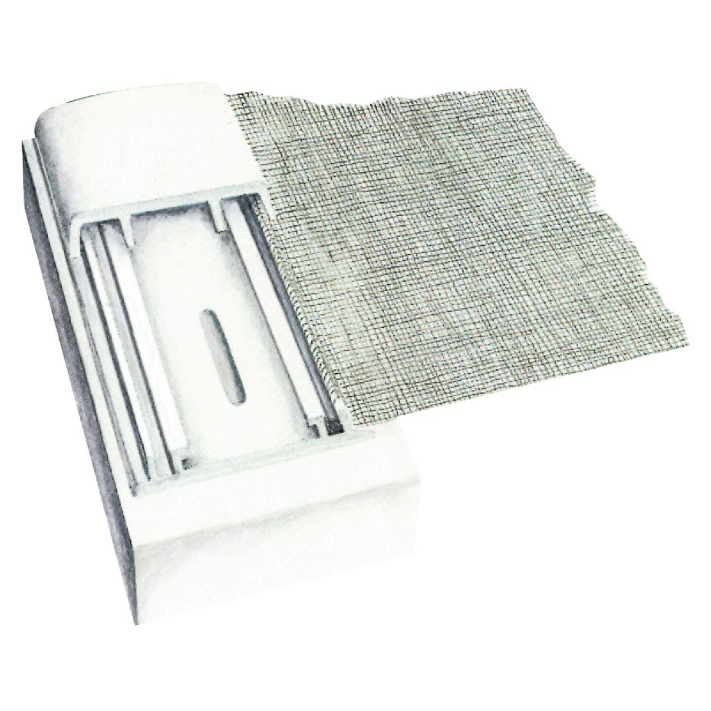 Screen-Tight 1-1/2 In. W. x 8 Ft. L. White Vinyl Cap Component Image 1