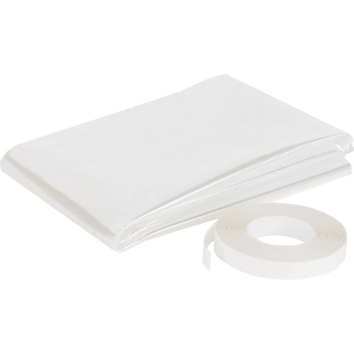 M-D Building Products Polar Block 62 In. x 210 In. Clear Plastic 5-Window Insulation Kit Image 7