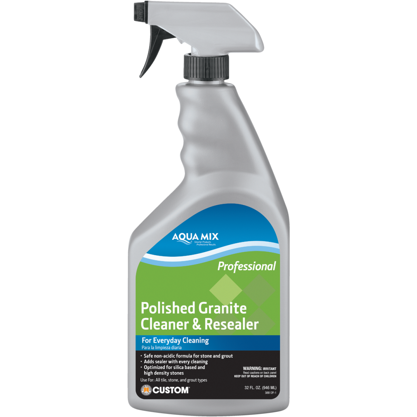 Aqua Mix 1 Qt. Polished Granite Cleaner & Resealer Image 1
