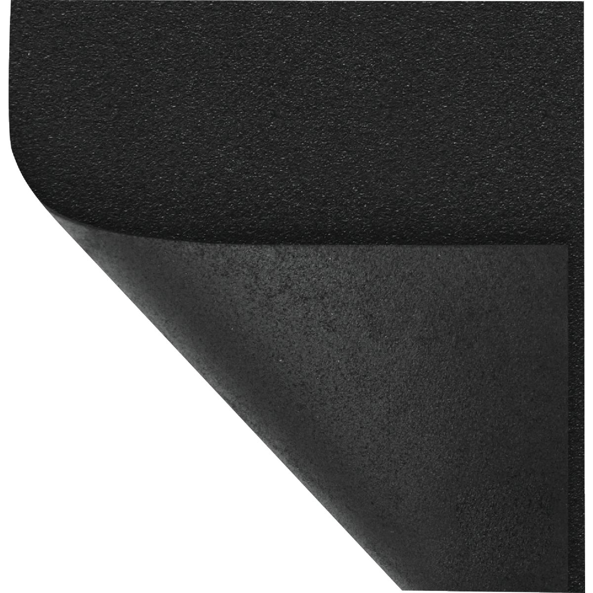 Multy Home 27 In. x 50 Ft. Black Nonslip Rubber Runner Image 3