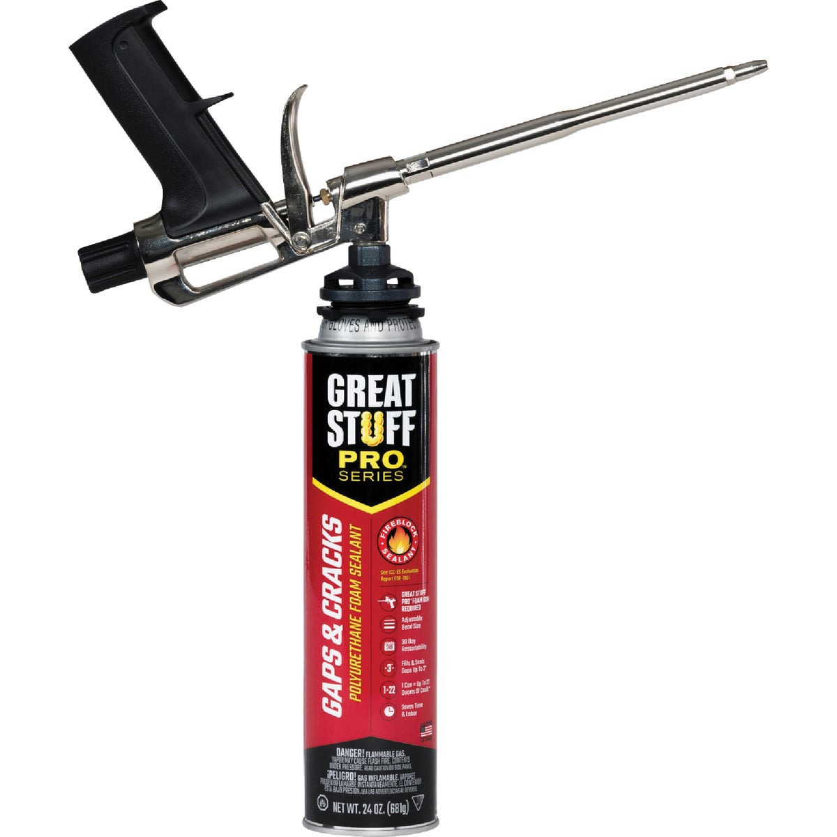 Great Stuff Pro Gaps & Cracks 24 Oz. Gun Foam Image 2