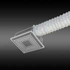 Dundas Jafine 4 In. Dia x 20 Ft. L White Vinyl Flexible Ducting Image 2