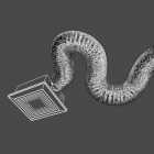 Dundas Jafine 4 In. Dia x 25 Ft. L UL 181 Listed Aluminum Foil Flexible Ducting Image 2
