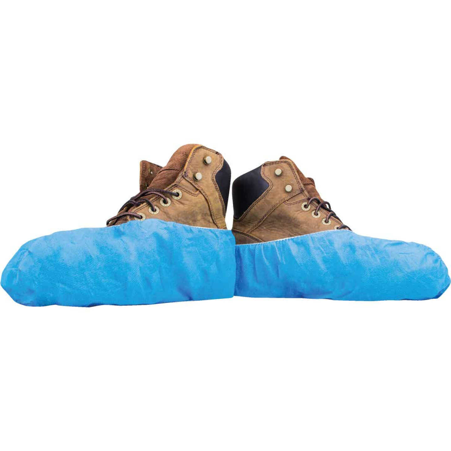 Trimaco SuperTuff Blue Slip Resistant Poly Shoe Guard (10-Pair) Image 3