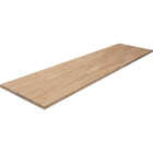 VT Industries CenterPointe 98 In. L x 25 In. D x 1.5 In. T Unfinished Hevea Wood Butcher Block Countertop with Square Edge Image 1
