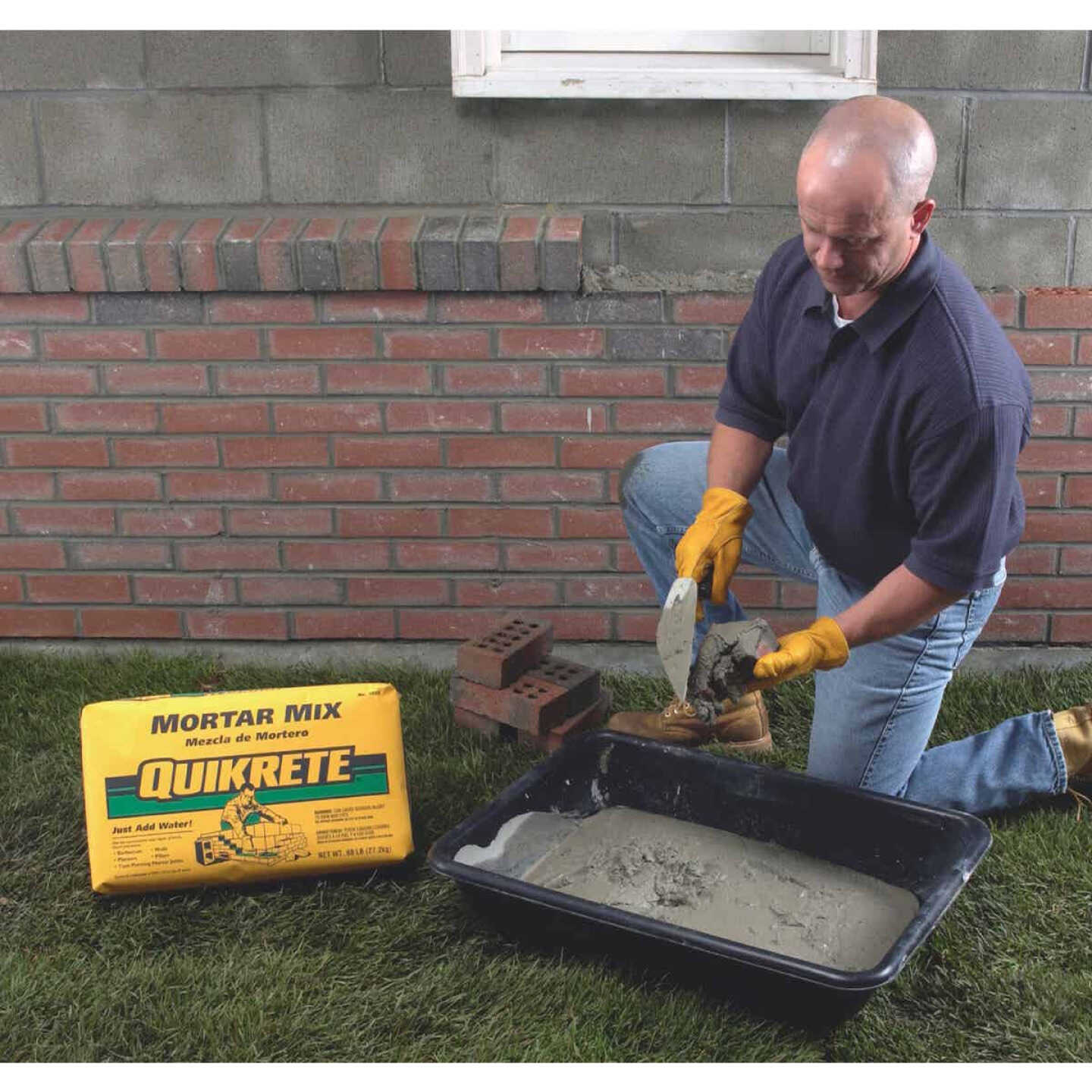 Quikrete 60 Lb. Natural Type N Mortar Mix Image 2