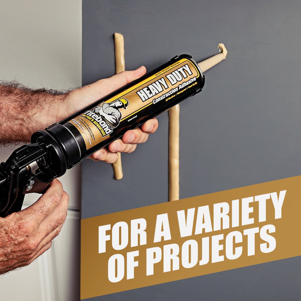 Titebond 10.5 Oz. Heavy Duty Construction Adhesive Image 6