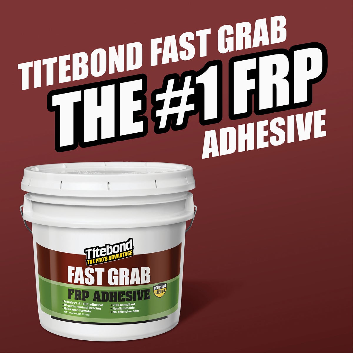 Titebond 4 Gal. Fast Grab FRP Panel Adhesive Image 2