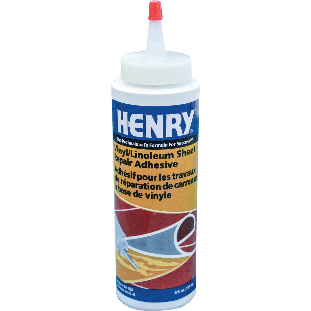 Henry Linoleum/Vinyl Floor Adhesive/Repair, 6 Oz. Image 1