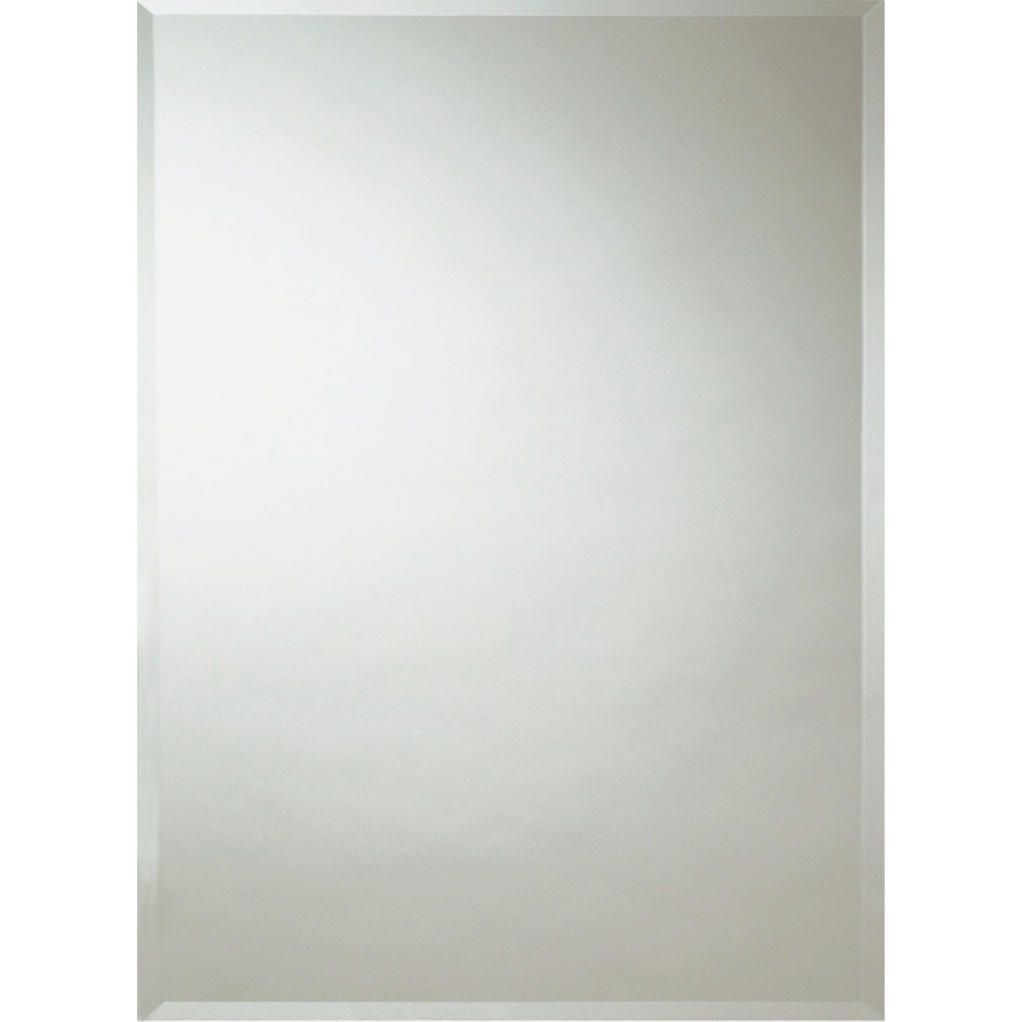 Erias Home Design 30 In. W. x 36 In. H. Frameless Beveled Edge Wall Mirror Image 1