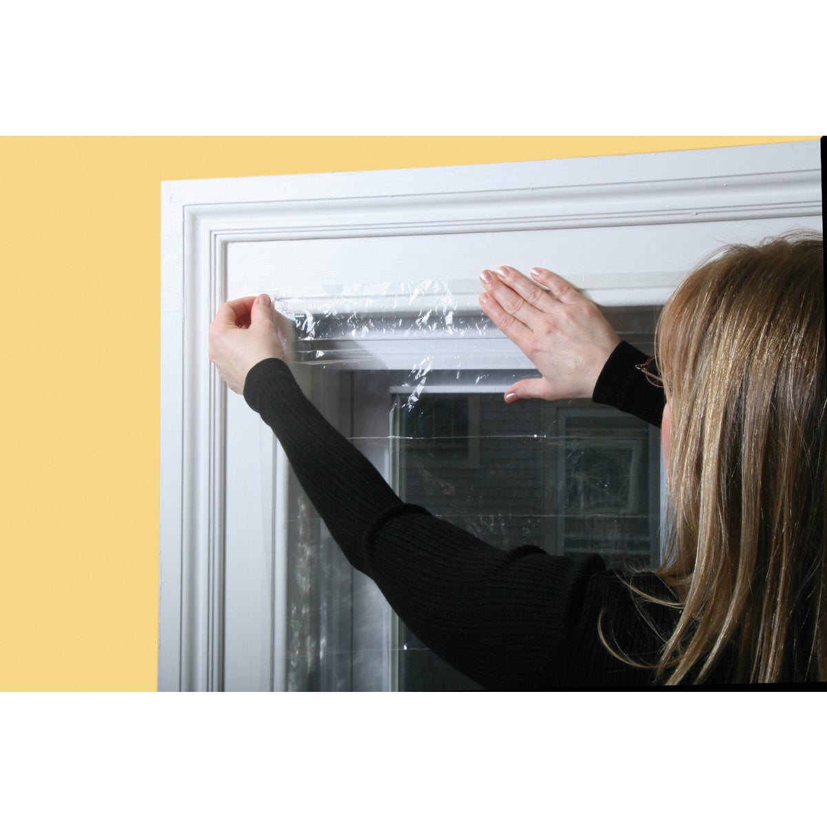 Frost King 42 In. x 62 In. Indoor Shrink Film Window Kit Image 2