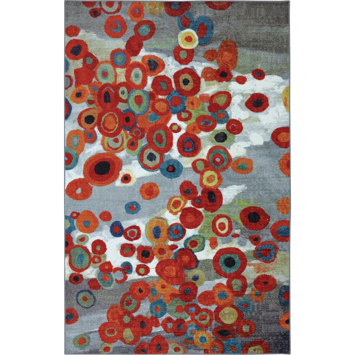 Mohawk Home Tossed Floral Multi-Color 30 In. x 46 In. Accent Rug