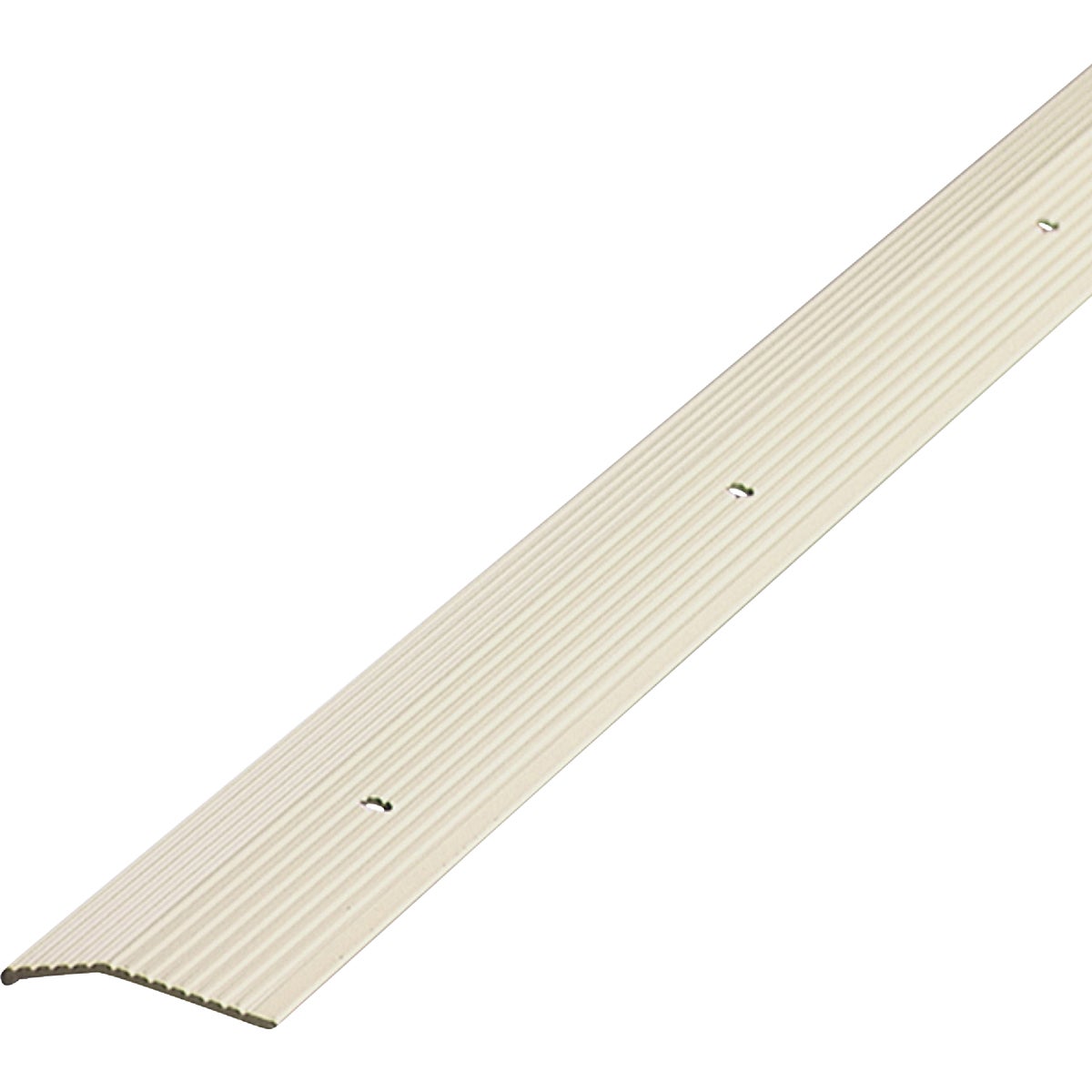 M-D Building Products 1-3/8 In. X 36 In. Almond Aluminum Carpet Trim with Screw Nails