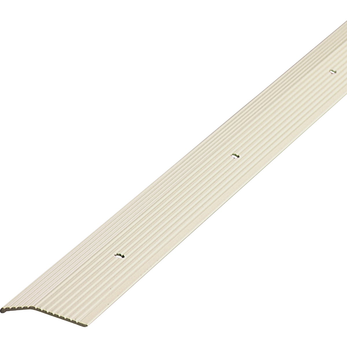 M-D Building Products 1-3/8 in. x 72 in. Almond Aluminum Carpet Trim with Screw Nails