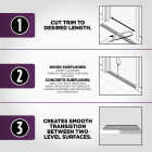 M-D Building Products 1-3/4 In. x 72 In. Unfinished Hardwood Seam Binder with Screws Image 6