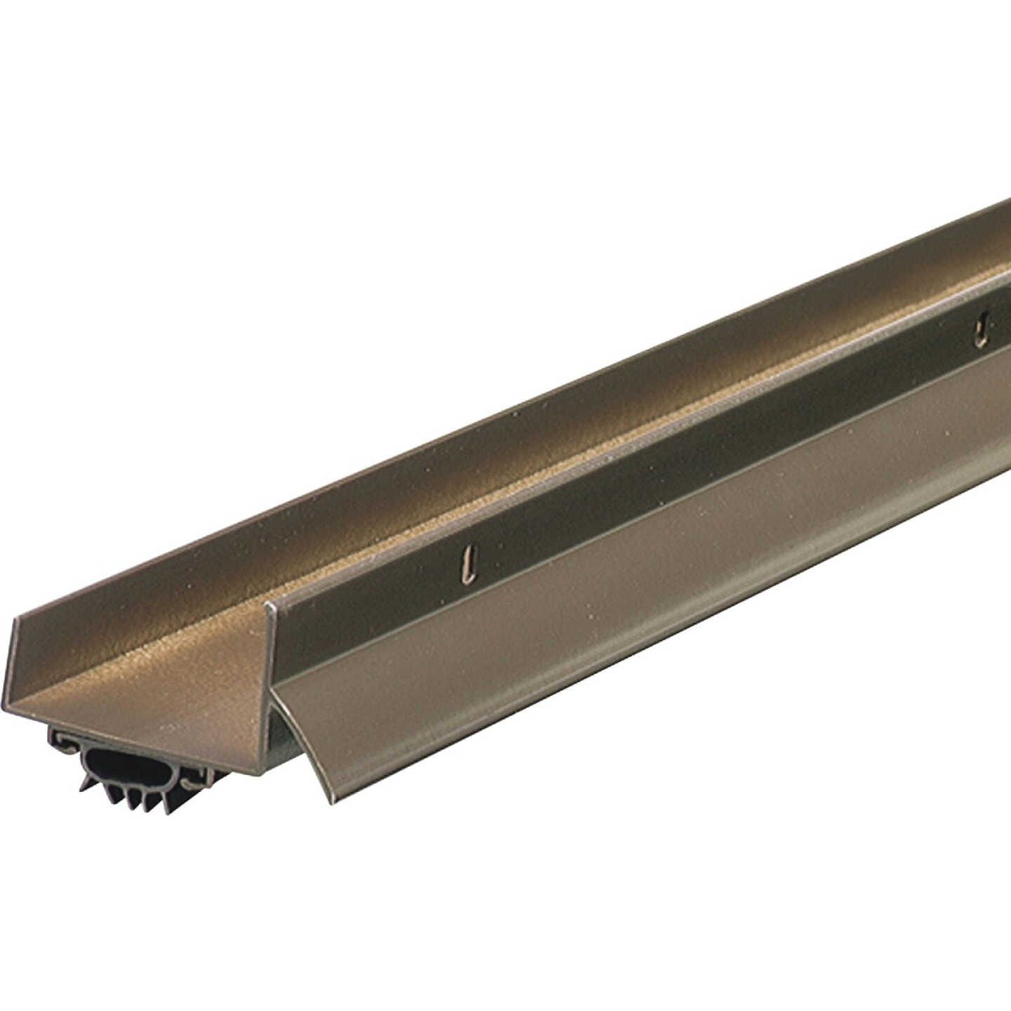 M-D Building Products 2.25 In. W. x 1.375 In. H. x 36 In. L. Aluminum Bronze Door Bottom Image 1