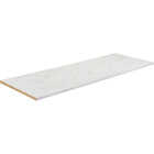 VT Industries Stretta 10 Ft. Laminate White Marble Countertop Image 1