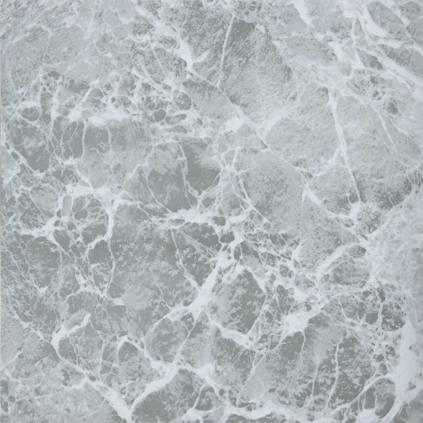 Home Impressions Gray Marble 12 In. x 12 In. Vinyl Floor Tile (45 Sq. Ft./Box) Image 1