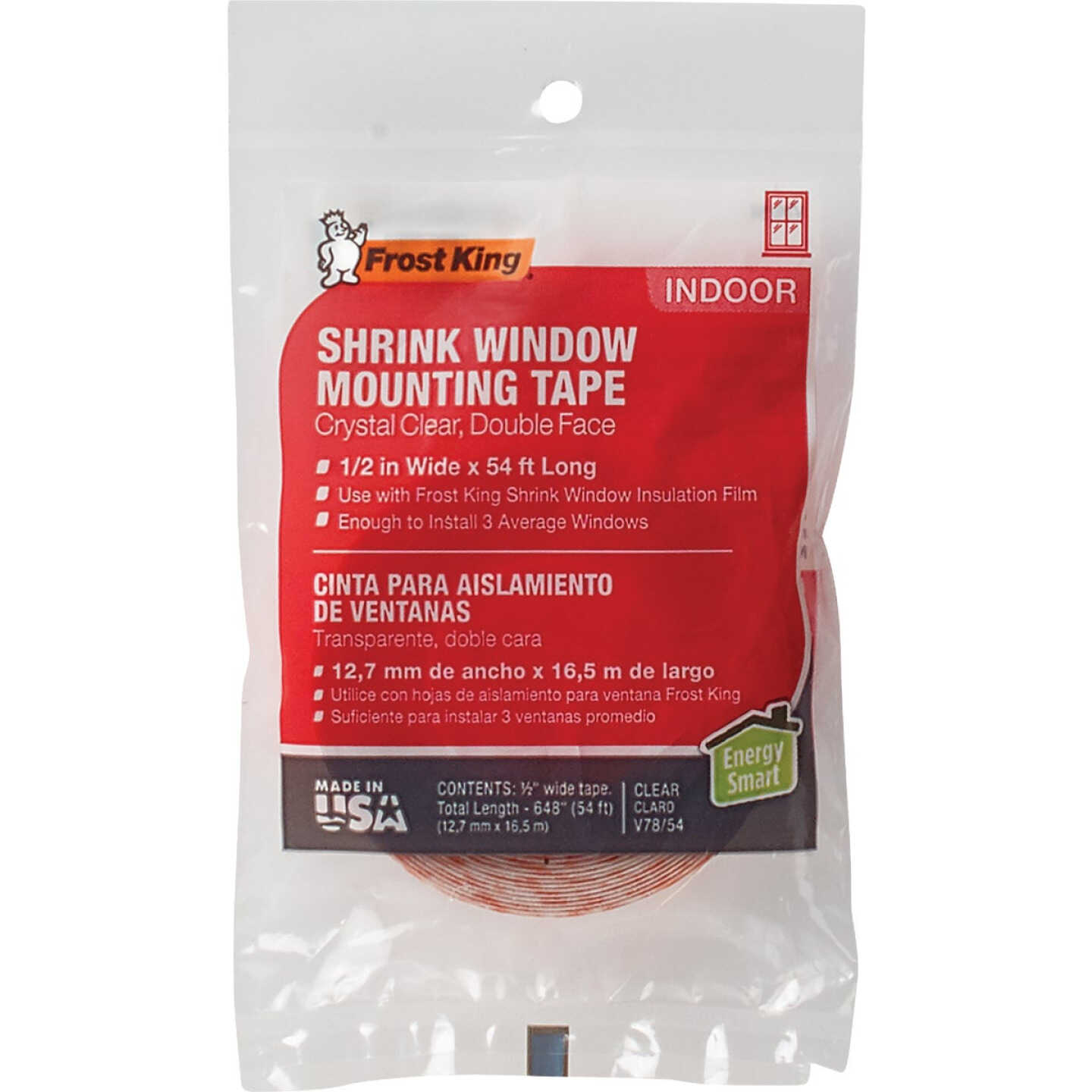 Frost King 1/2 In. x 54 Ft. Indoor Window Film Tape Image 1