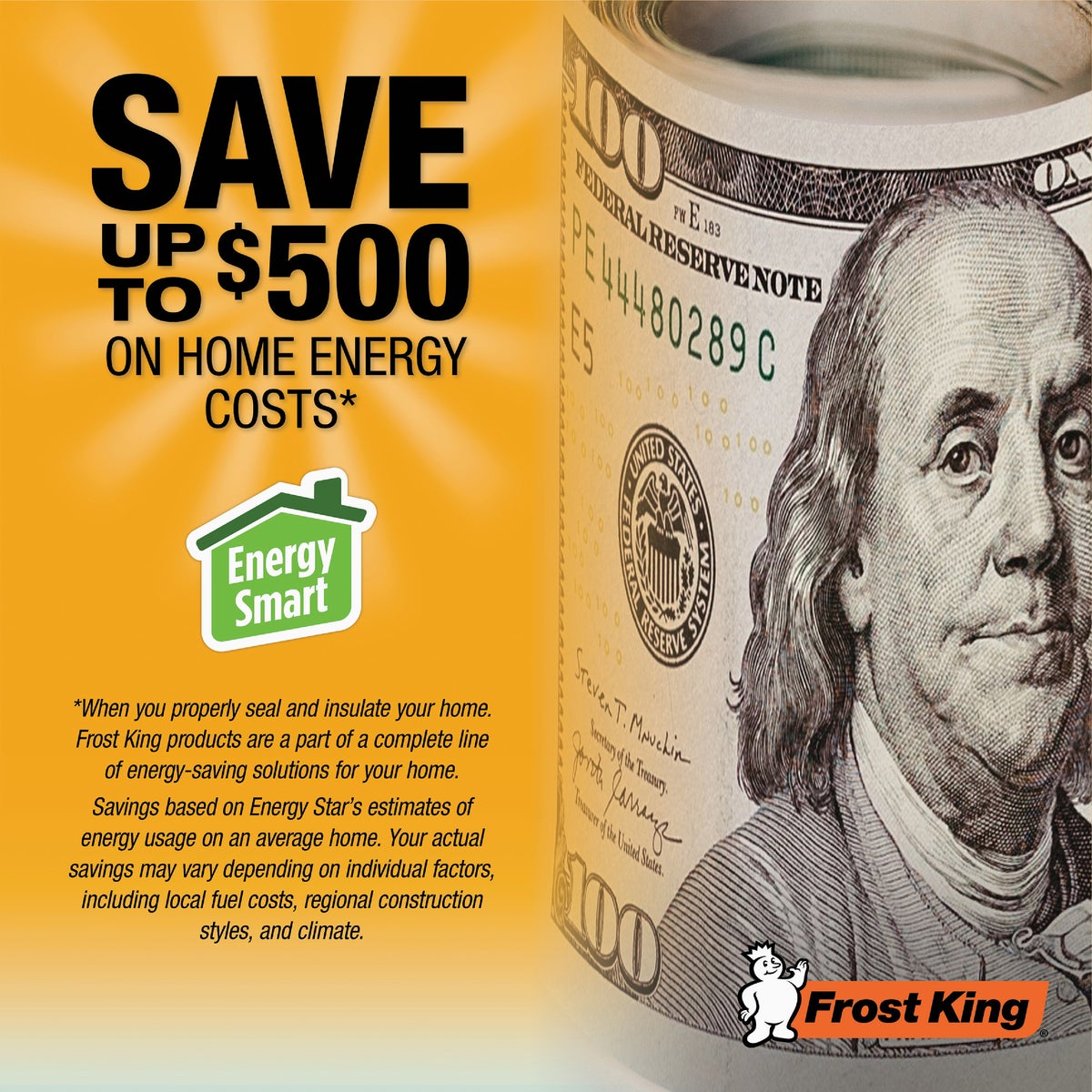 Frost King 3/4 In. Wide x 5/16 In. Thick x 10 Ft. Long White Rubber Foam Weatherstrip Tape Image 7
