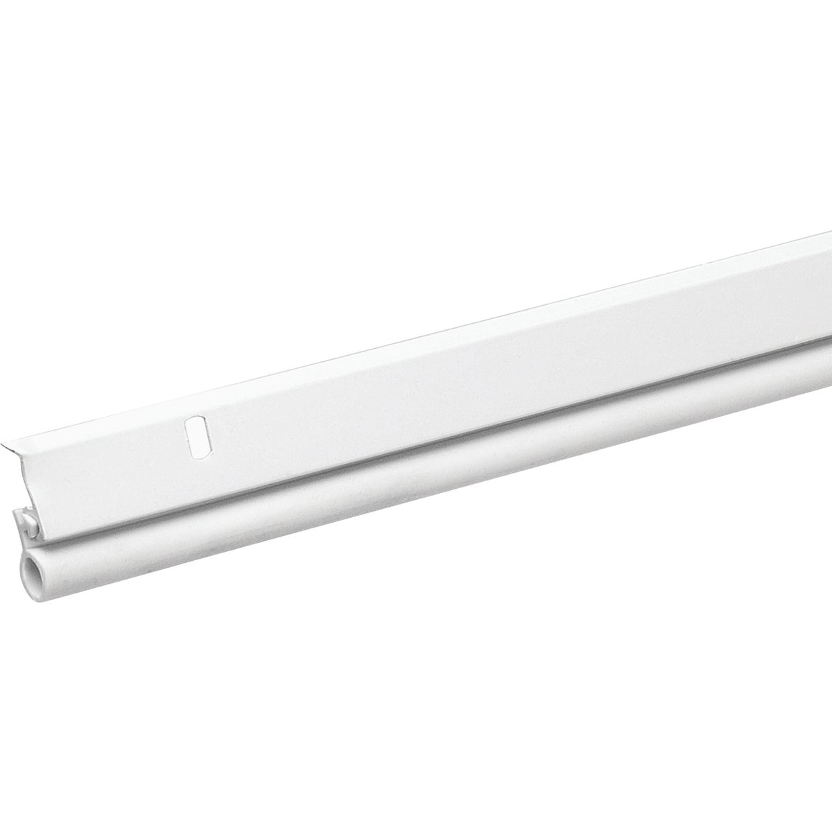 Frost King 3/4 In. x 17 Ft. White Screw-on Door Weatherstrip Set