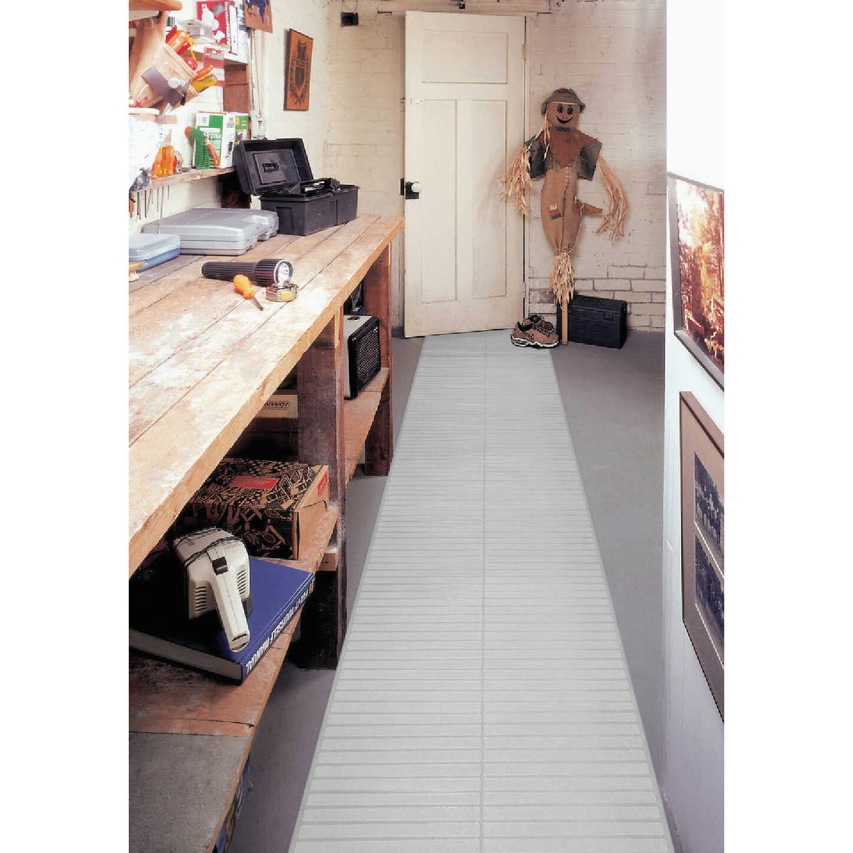 Multy Home 27 In. x 100 Ft. Clear Low Pile Carpet Protector Image 2