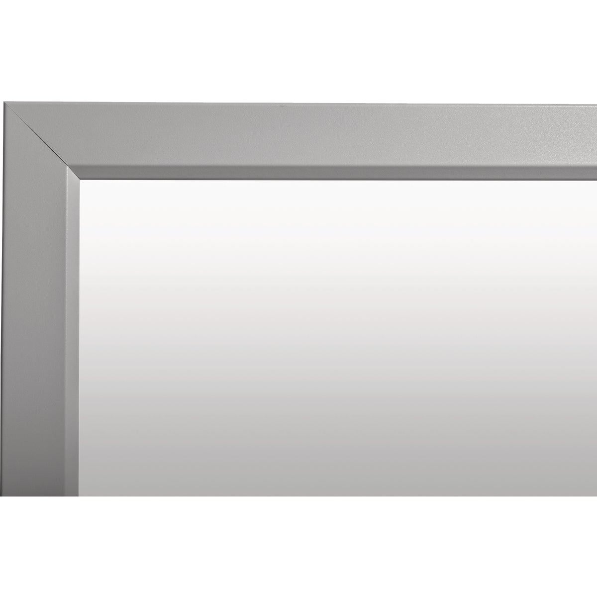 Zenna Home 20 In. x 25 In. Dove Gray Framed Wall Mirror Image 5