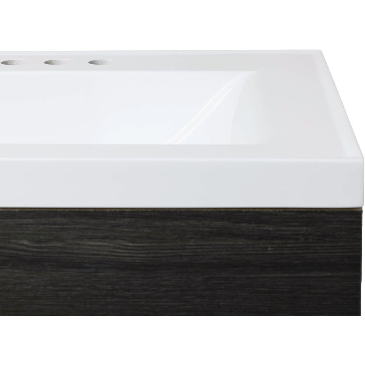 Zenna Home Wallowa Pine 30 In. W x 34 In. x 18 In. D Vanity with White Cultured Marble Top Image 4