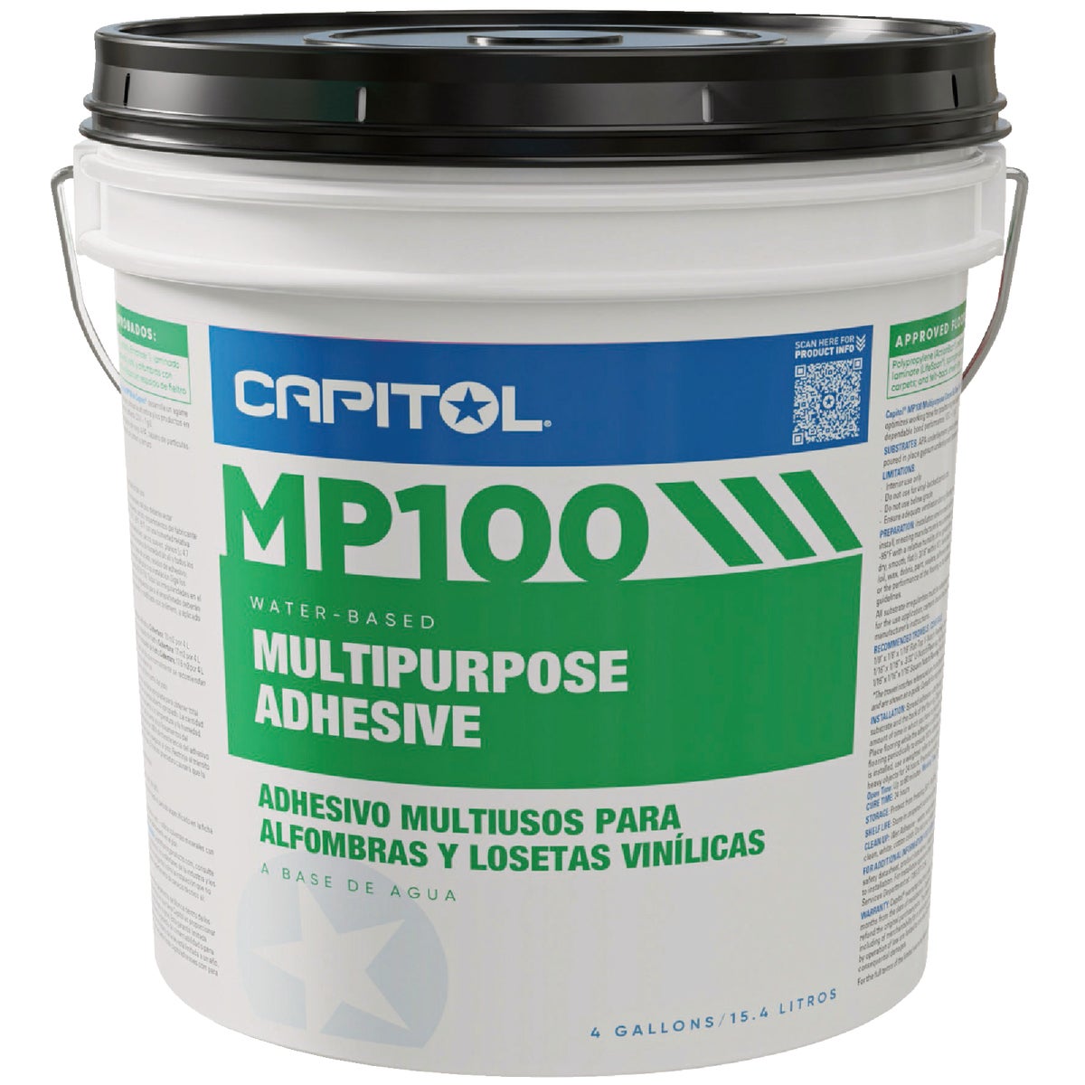 Capitol Carpet & Sheet Vinyl Adhesive, 4 Gal.