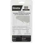 VT Industries Stretta Laminate Countertop White Marble End Cap Kit Image 2