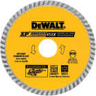 DEWALT Extended Performance 4 In. Turbo Rim Dry/Wet Cut Diamond Blade Image 1