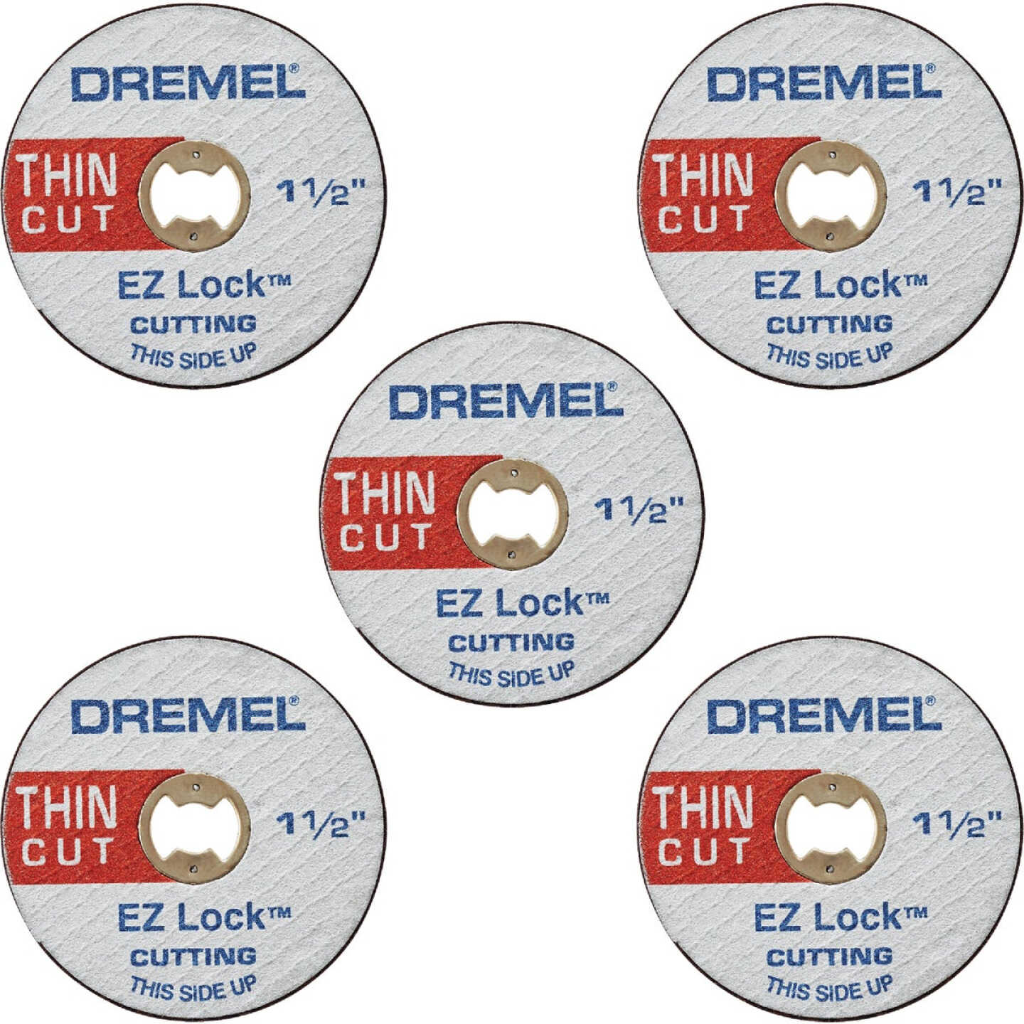 Dremel 1-1/2 In. EZ Lock Thin Cut-Off Wheel (5-Pack) Image 1
