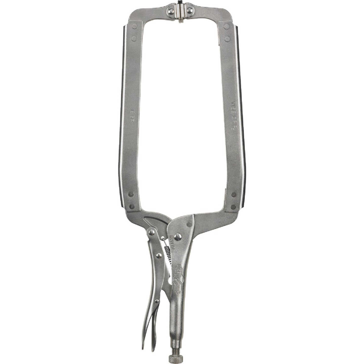 Irwin Vise-Grip 18 In. Locking C-Clamp with Swivel Jaws Image 1