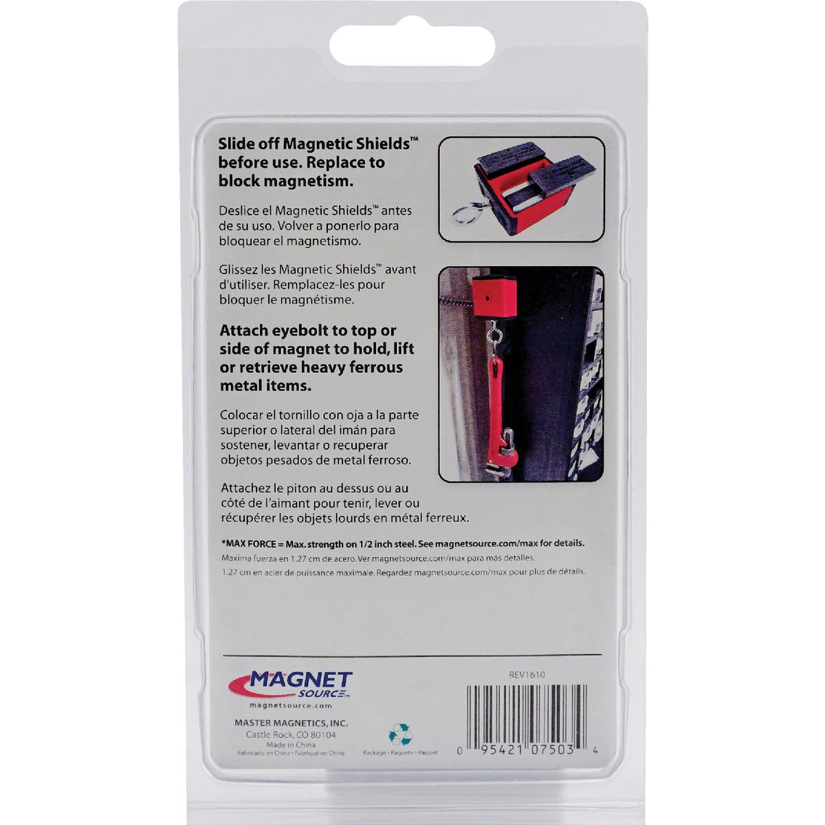Master Magnetics 100 Lb. Holding, Retrieving and Lifting Magnet Image 8