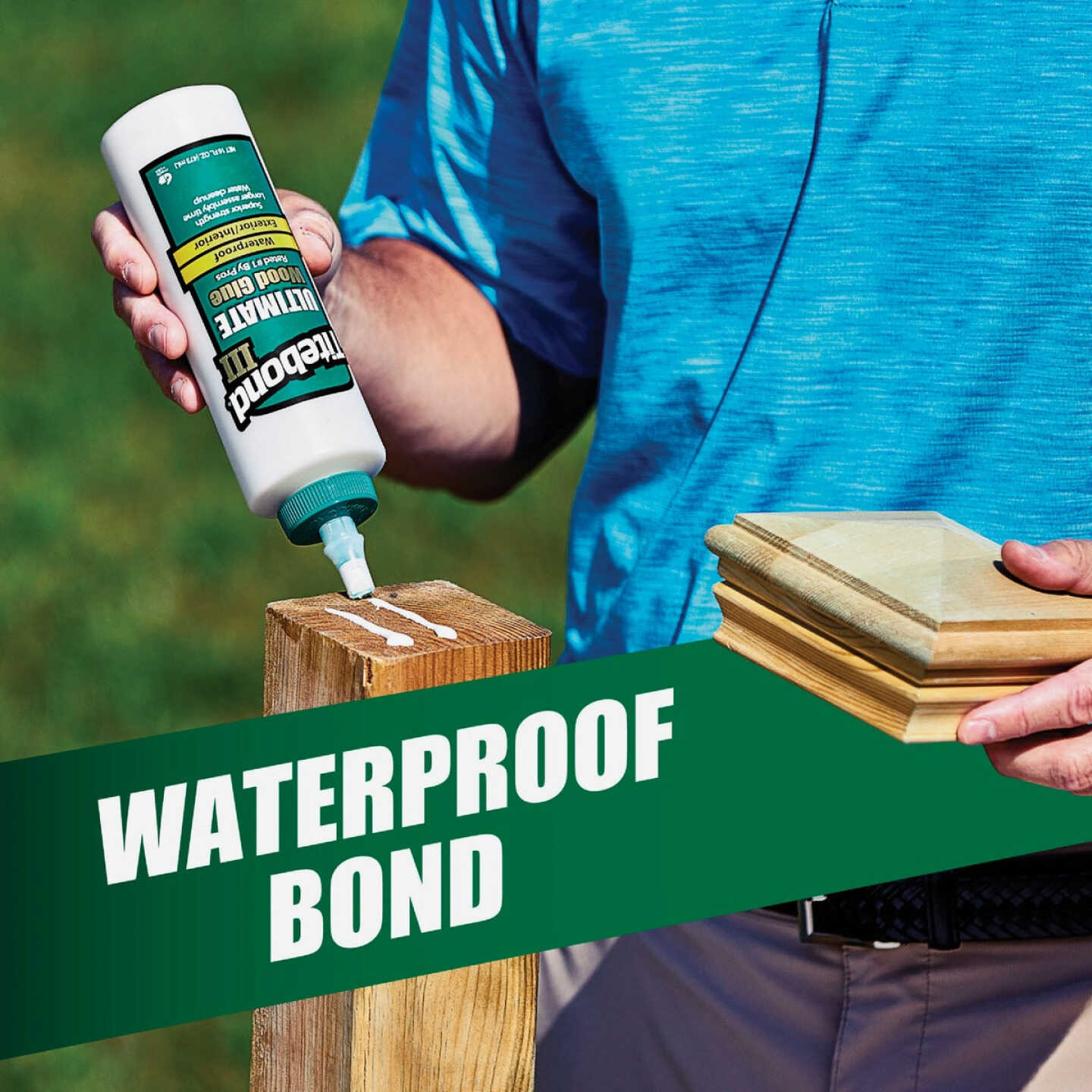 Titebond III 16 Oz. Ultimate Waterproof Wood Glue Image 7