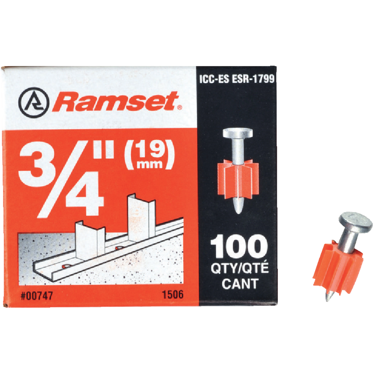 Ramset 3/4 In. Fastening Pin (100-Pack)